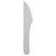 PAPSTAR 'pure' Papiermesser Messer aus Papier 15,8 cm FSC® weiss, 100 Stk.