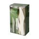 PAPSTAR 'pure' Papiermesser Messer aus Papier 15,8 cm FSC® weiss, 100 Stk.
