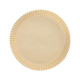 Backpapierzuschnitte für Heißluftfritteusen Mikrowelle Backofen Ø20cm x 4,5cm braun, 100 Stk.