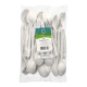 Suppenlöffel Esslöffel Mehrweg 185mm aus PP extra stabil weiss, 50 Stk.