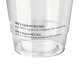 Trinkbecher 500ml mit Domdeckel ohne Halmloch aus PLA 50 Stk.