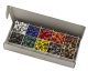 DECOFILL dekorative Papier-Verpackungschips Polsterchips, rot, 400 Liter