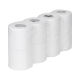 Ecoline Toilettenpapier 3-lagig aus Zellstoff 250 Blatt 9,6x11 cm, 56 Rollen