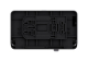 Satino Hyginity Doppelrollen Toilettenpapierspender, System MT1, 30,1 cm ×15,9 cm × 18,6 cm, schwarz