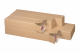 Versandhülsen 610x105x105mm PLAN BOX braun quadratisch mit Selbstklebeverschluss & Aufreißfaden