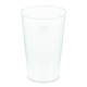 Mehrwegbecher Pfandbecher transparent PP Eichstrich 0,5 l Ø 9,1 cm, 30 Stk.