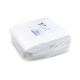 Papiertragetaschen 22 x 18 x 8 cm mit EAN-Code weiss, 50 Stk.