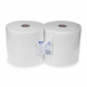 Industrie-Putztuchrolle glatt Tissue 2-lagig Ø 27 x 26cm x 304m weiß, 2 Stk.