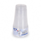 Trinkbecher transparent klar mit Eichstrich 0,3 l, 300 ml, PP, 10 Stk.