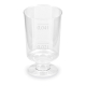 Schnapsglas mit Fuß Premium glasklar Shotgläser mit Eichstrich 2cl/4cl, 20 Stk.