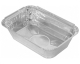 Alu-Pastaschale Servierschale eckig 935ml, 194x142x55mm, 10 Stk.