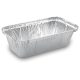 Alu-Servierschalen Menüschale 720ml 200x112x54mm, 100 Stk.