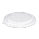 Deckel transparent Ø185mm aus rPET für Salatschalen Feinkostschalen, 50 Stk.