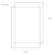 Seitenfaltensack 700x550x1500 mm, hoch transparent, 60my