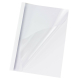 Thermobindemappen A4, 3mm für 30 Blatt, Chromolux weiß, 100 Stk.