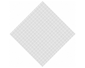 Damastmitteldecken 80 x 80 cm weiß, 250 Stk.