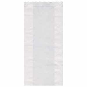 Papierfaltenbeutel weiß 15+7 x 42 cm für ca. 3kg Inhalt, 1000 Stk.