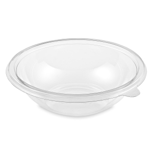 Salatschalen rund Ø 19,9 cm PREMIUM klar 750 ml (PET), 50 Stk.