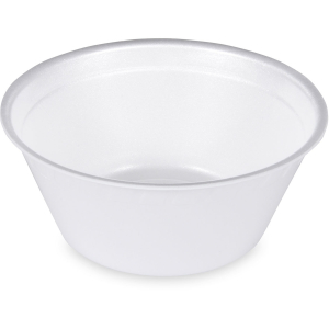 Thermobehälter rund aus EPS, weiß 500 ml, Ø 14 cm, 50 Stk.