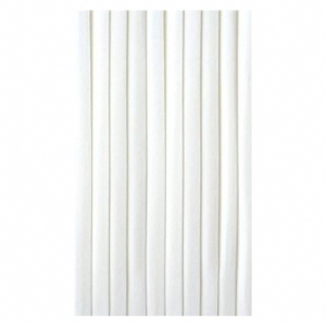 Tischskirting Tischverkleidung selbstklebend, Airlaid, 4m x 72cm weiß