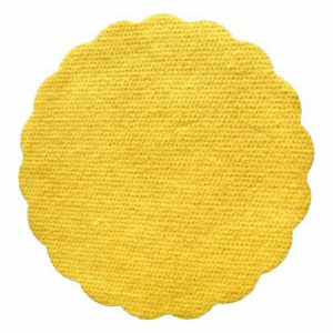 Tassenuntersetzer Glasuntersetzer, Airlaid, Ø 9cm, gelb, 40 Stk.