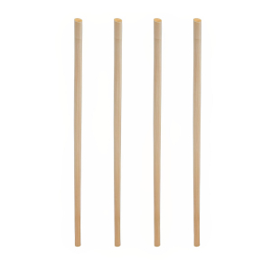 Trinkhalme aus Stroh natur Ø3-5mm 15cm, 100 Stk.
