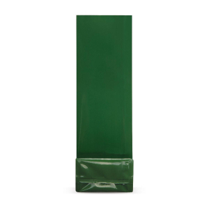 Blockbodenbeutel Grün 80 + 50mm x 252mm 4-lagig, 500 Stk.