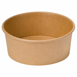 Salatschalen 500 ml aus Kraftpapier braun, 50 Stk.