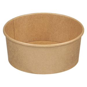 Salatschalen 750 ml aus Kraftpapier braun, 50 Stk.