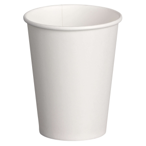 Heiß- und Kaltgetränkebecher weiß, Pappe beschichtet, 4oz., 100 ml, 50 Stk.