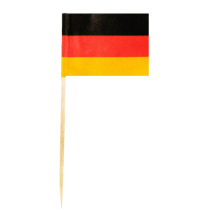 Flaggenpicker Fahnenpicker Deko-Picker Land 'Deutschland', 50 Stk.