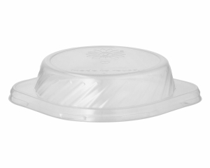 Deckel für Mehrweg Suppenschalen Ø 16,2cm, H 4cm transparent, 12 Stk.
