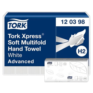 Tork Advanced Interfold Falthandtücher 21,2x25,5cm 2-lagig, 21x180 Stk=3780 Stück