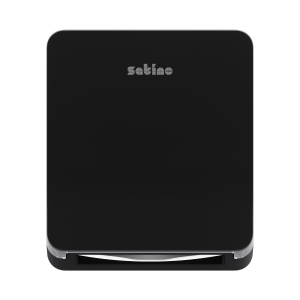 Satino Hyginity Falthandtuchspender S, System PT3, 35 cm x 30,1 cm x 16,5 cm, schwarz