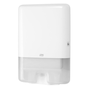 Tork Xpress® Spender für Multifold Handtücher H2 444x102x302mm, weiß