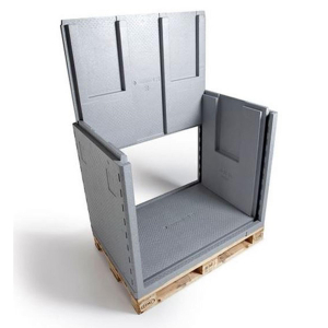 Palettenshipper Isolierboxen aus NEOPOR® ohne Kühlakkus, 575L
