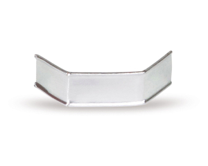 U-Clips VerschlussClips Beutelverschlüsse 33 mm Silber Papier, 1000 Stk.