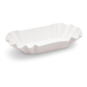 Pappschalen aus Frischfaser oval 6 x 9 x 3 cm fettdicht, 250 Stk.