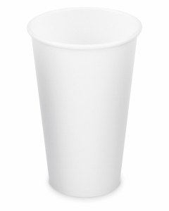 Heiß- und Kaltgetränkebecher Pappbecher weiß 400ml 510ml, Ø 90mm, 10 Stk.