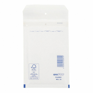 AROFOL CLASSIC Luftpolstertasche 2/B-12W, 120x215mm, für C6, weiß