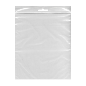 Druckverschlussbeutel 80 x 120 mm mit Eurolochung, 100 Stk.