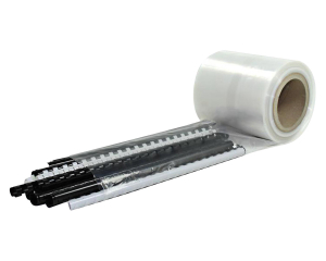 Schlauchfolie 50mm breit, 50my, transparent, LDPE, 500 lfm.